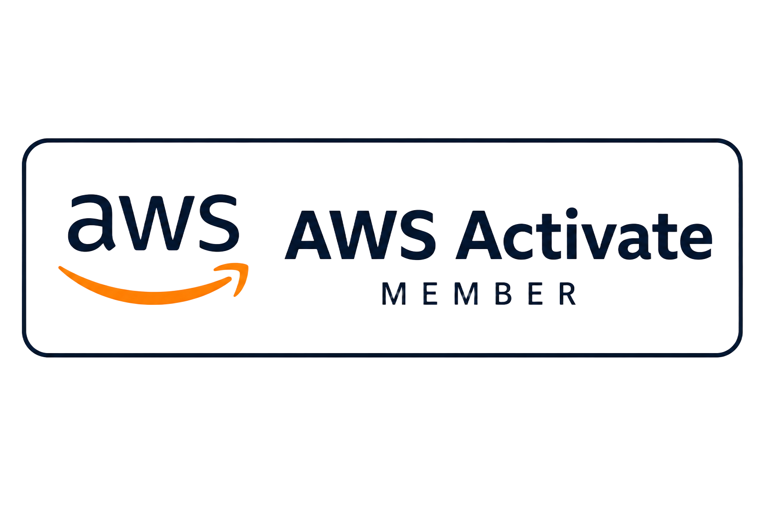 AWS Activate member badge